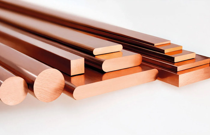 Copper Bars, Strips and Rods